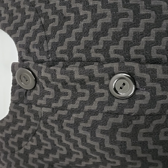 Plenty by Tracy Reese black coat with Puff sleeve - Picture 2 of 6